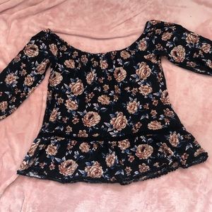 American eagle off shoulder top